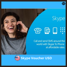 ⚡Skype $25 Voucher Code (USD)